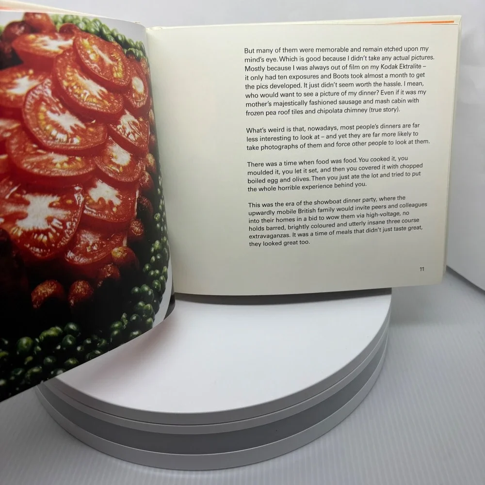 70s Dinner Party Retro Food Anna Pallai Hardcover Book Humor Kitsch 1970s Recipe